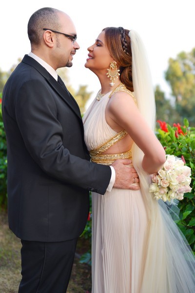 Carole Samaha Wedding